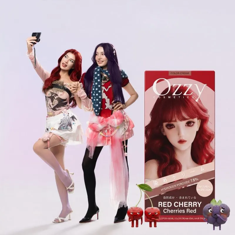ozzy cosmetics red cherry cherries red