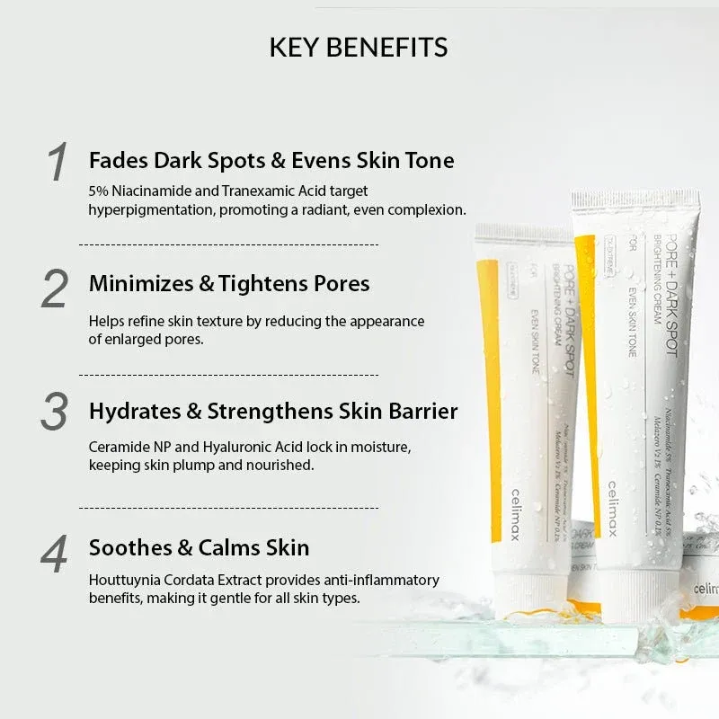 Celimax Pore+Dark Spot Brightening Cream